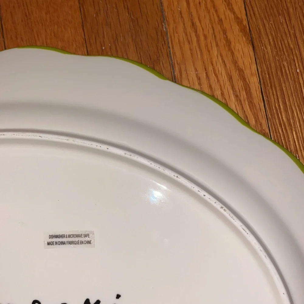 New Anthropologie Nathalie Lete Santa’s Sleigh Serving Platter
